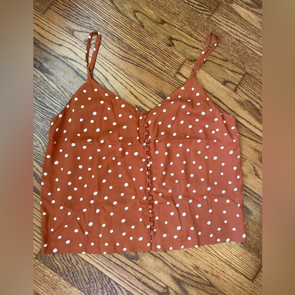Madewell Button Front Tank